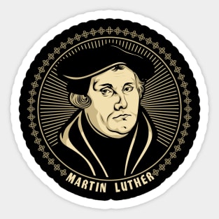 Martin Luther Sticker